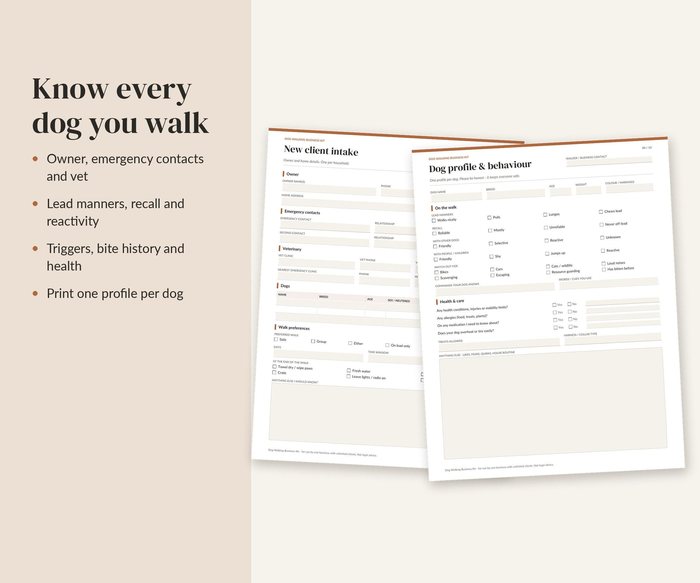 Dog Walker Contract, preview 4