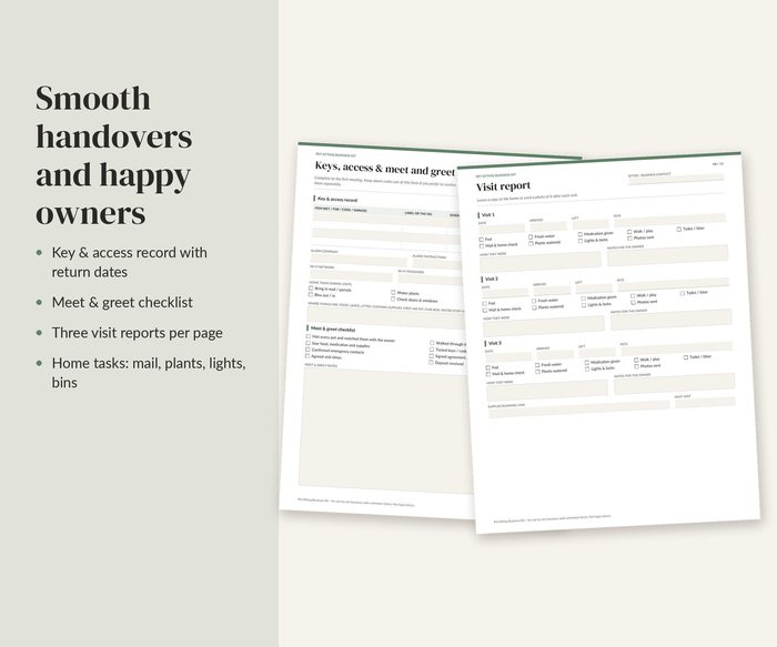 Pet Sitter Contract, preview 5